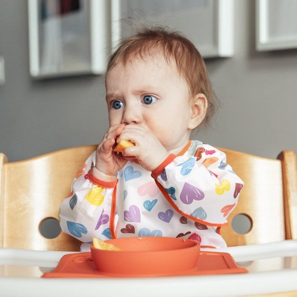 3 Pcs Long‎ Sleeved Bib Set | Baby Waterproof Bibs with Pocket Bundle Toddler - Picture 4 of 4